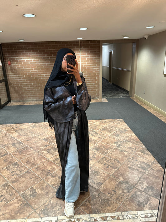 Lexy Abaya Set - Black