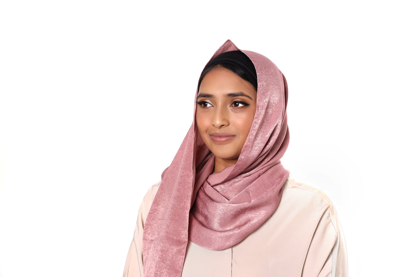 Velvet Satin Hijab (Non-Slip)